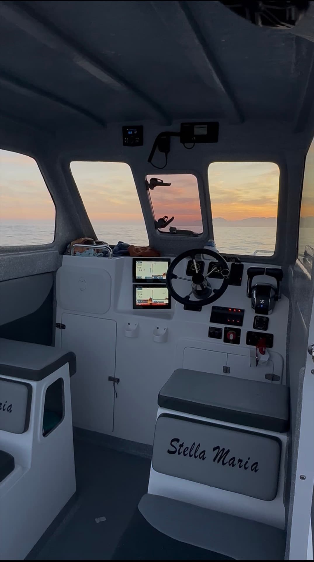 Aboard the Stella Maria